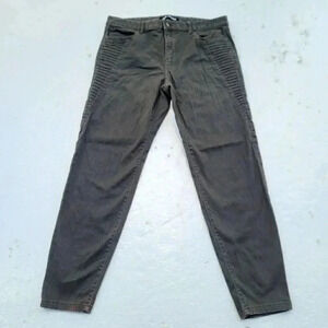 Joe Fresh Women's Tan Brown Soft Rider Stretch Comfy Jeans/Pants size 31/ 12